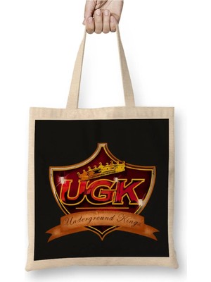 Dekado Ugk Underground Kingz Bez Çanta Uzun Saplı