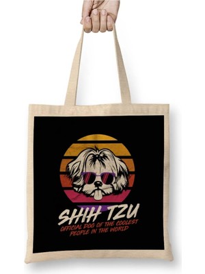 Dekado Coolest Shih Tzu Bez Çanta Uzun Saplı