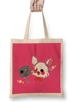 Dekado Fnaf Toony Mangle 01 Bez Çanta Uzun Saplı