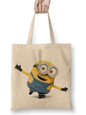 Dekado Minion Minions 04 Bez Çanta Uzun Saplı