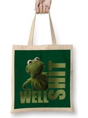 Dekado Kermit Well Shit Bez Çanta Uzun Saplı