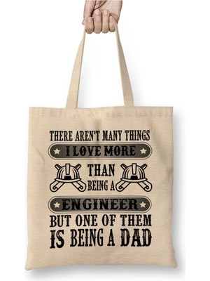 Dekado Mens Dad And Engineer Funny Fathers Gift Ideas 05 Bez Çanta Uzun Saplı