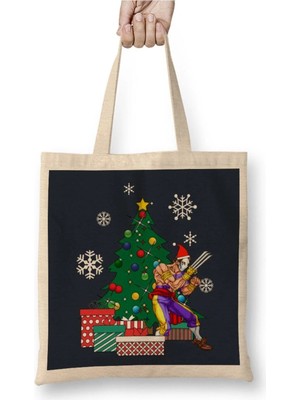 Dekado Vega Around The Christmas Tree Street Fighter Bez Çanta Uzun Saplı