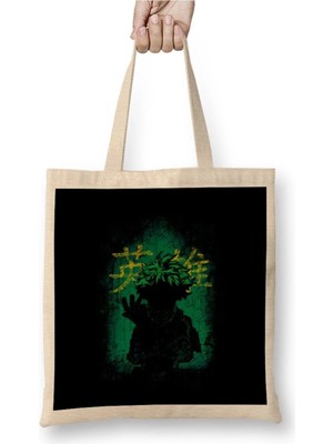 Dekado Midoriya Izuku Deku Symbol Of Peace My Hero Bez Çanta Uzun Saplı