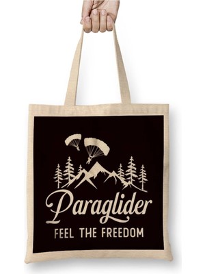 Dekado Paraglider Freedom Paragliding Skydiving Parachute Flying Bez Çanta Uzun Saplı