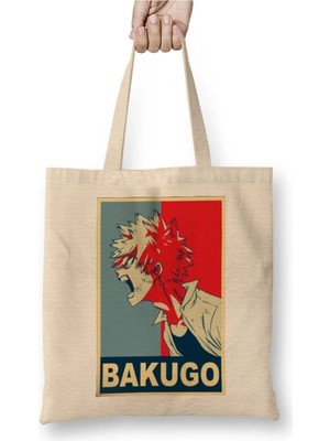 Dekado Bakugo My Hero Academia Bez Çanta Uzun Saplı
