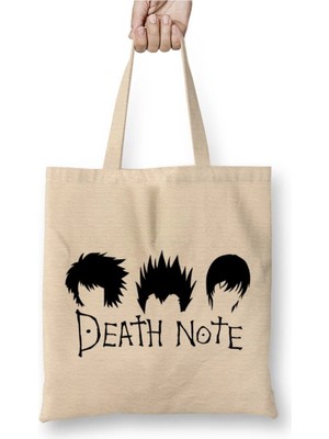 Dekado Death Note Death Head Bez Çanta Uzun Saplı