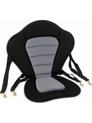 Greenmall Sup Kano Koltuğu Siyah Ergonomik ve Taşınabilir Tasarım 39 cm En 34 cm Boy 45 cm Yükseklik
