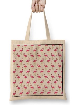 Dekado Flamingo 9 Bez Çanta Uzun Saplı