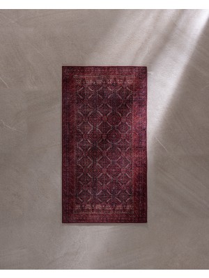 Madame Coco Louna Halı - Bordo - 140X190 cm
