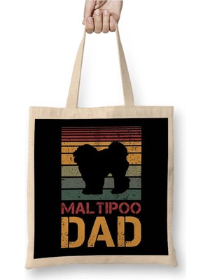 Dekado Maltipoo Dad 01 Bez Çanta Uzun Saplı