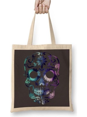 Dekado Caveira Colors 3 Bez Çanta Uzun Saplı