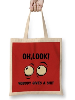 Dekado Sarcasm Funny Comment Quotes Gift - Sarcastic Women And Men Humorous Saying Bez Çanta Uzun Saplı