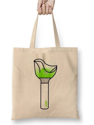 Dekado Kpop Got7 Lightstick Bez Çanta Uzun Saplı