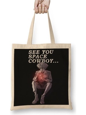 Dekado See You Space Cowboy Bebop Bez Çanta Uzun Saplı