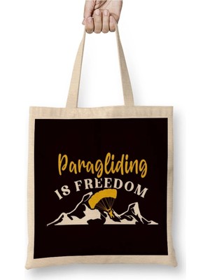 Dekado Paragliding Freedom Paraglider Parachuting Skydiving Pilot Bez Çanta Uzun Saplı