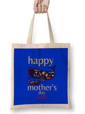 Dekado Mothers Day 2021 Bez Çanta Uzun Saplı