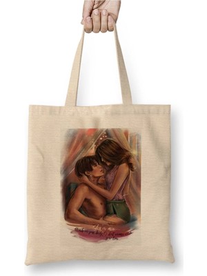 Dekado Love Mine Bez Çanta Uzun Saplı