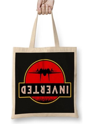 Dekado Top Gun Jurassic Park Inverted Bez Çanta Uzun Saplı