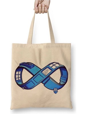 Dekado Doctor Who Endless Tardis Bez Çanta Uzun Saplı