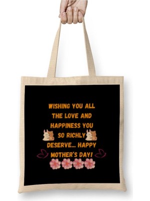 Dekado Mother’s Day Sayings & Quotes For Mom 2021 Bez Çanta Uzun Saplı