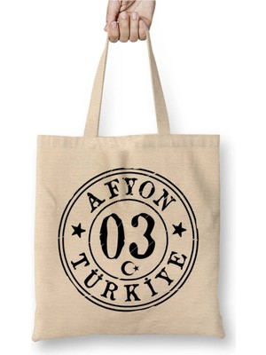 Dekado 03 Afyon Bez Çanta Uzun Saplı