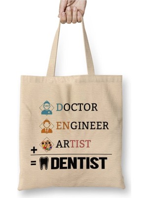 Dekado Doctor Engineer Artist Dentist 33 Bez Çanta Uzun Saplı