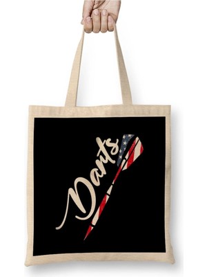 Dekado Darts Player Usa American Flag Dartboard Dart Bullseye Bez Çanta Uzun Saplı