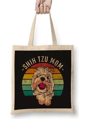 Dekado Shih Tzu Shih Tzu Mom Bez Çanta Uzun Saplı