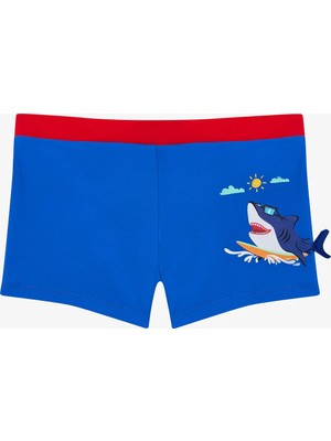 Penti Saks Mavi Erkek Çocuk Speedy Shark Boxer Mayo