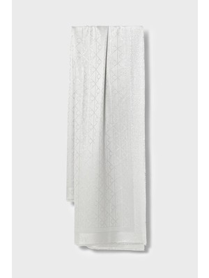 Calvin Klein Logolu Çift Taraflı 180 x 70 cm Şal LV04F8062GQBV Bayan Şal LV04F8062G Qbv