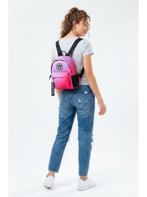 Hype Girls Fade Crest Pink Mini Backpack - Çocuk & Genç Kız Çantası