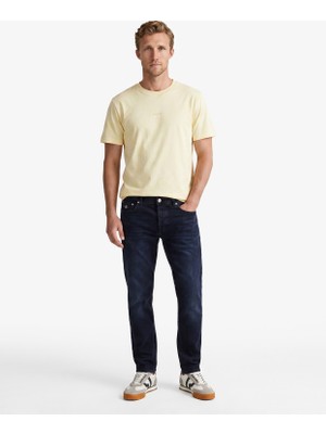 Gant Erkek Lacivert Regular Fit Logolu Jean 16261120T.953