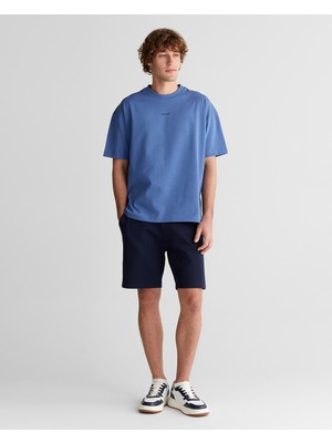 Gant Erkek Lacivert Baskılı Şort 2826146T.433
