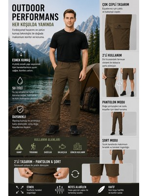 Armadillo Erciyes Outdoor Esnek Dayanıklı Pantolon