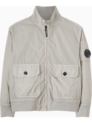 C.p. Company Kids Lens Gri Çocuk Bomber Ceket