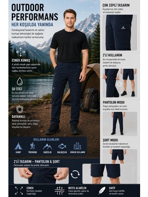 Armadillo Erciyes Outdoor Esnek Dayanıklı Pantolon