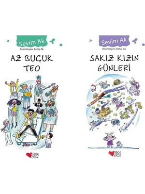 Can Yayınları Az Buçuk Teo ve Sakız Kızın Günleri (Sevim Ak)