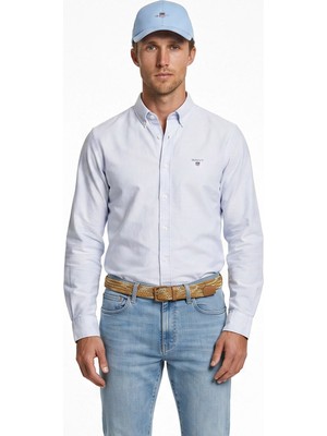 Gant Erkek Mavi Logolu Gömlek 3826152T.420