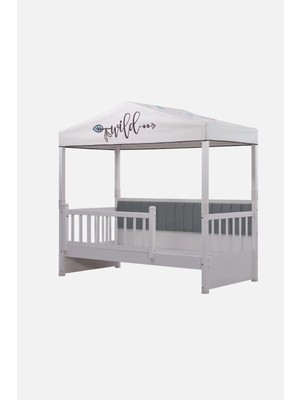 Palmera Soho Montessori Çatı Wildbebek/çocuk Karyolası Çatısı – Zarif & Güvenli Tasarım (Sadece Çatıdır)