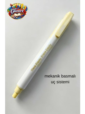 Glanart Mekanik Basmalı Kalem Tipi Silgi 1 Adet