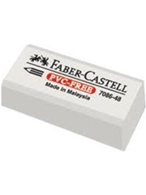  faber-castell beyaz silgi 7086/48 (48 li paket)