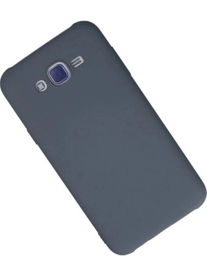 Colezium Galaxy J7 Kılıf Nano Içi Kadife  - Gri
