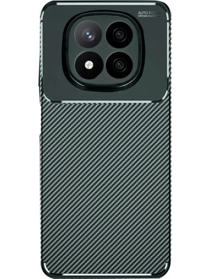 Colezium Note 14 Pro 5g Kılıf Auto Fus Karbon Kapak - Koyu Yeşil