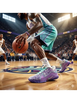 Nike Lebron Xxıı Frozen Grapes Mogul Erkek Mor Basketbol Ayakkabısı | HV8454-001