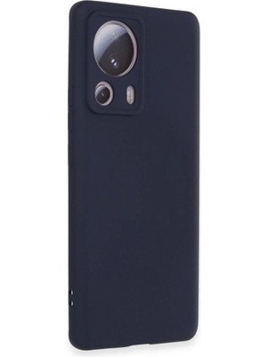 Colezium Mi 13 Lite Kılıf Nano Içi Kadife  - Lacivert