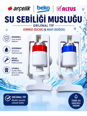 Öz Beyaz Eşya Beko -Bss 2200 Su Sebili Sıcak ve Soğuk Su Musluk Seti