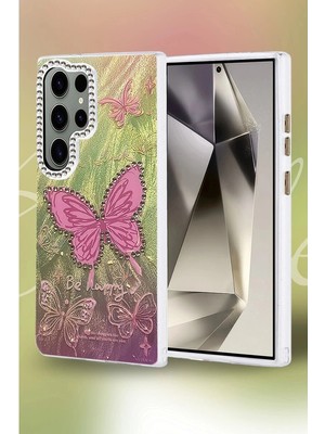 Colezium Galaxy S24 Ultra Kılıf Blade Aynalı Desenli Kapak - Desen 5