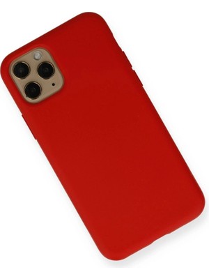 Colezium Iphone 11 Pro Kılıf Nano Içi Kadife  - Kırmızı