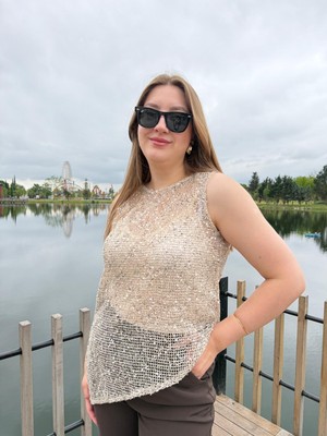 İlknur Butik Pullu Bluz